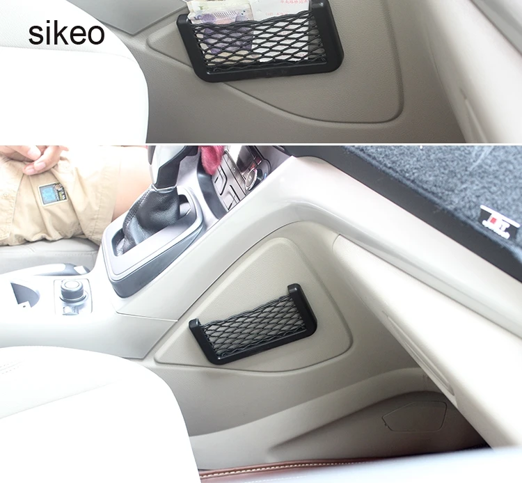 sikeo Car Net Bag Car Organizer Nets 15X8cm Automotive Pockets With Adhesive Visor Car Syling Bag Storage
sikeo Car Net Bag Car Organizer Nets 15X8cm Automotive Pockets With Adhesive Visor Car Syling Bag Storage
