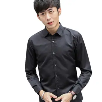 non-iron Men Casual Shirts Wine red Men's Shirts Autumn Tops Long-sleeved Slim Shirt No Ironing Casual Male's Tops san0
non-iron Men Casual Shirts Wine red Men's Shirts Autumn Tops Long-sleeved Slim Shirt No Ironing Casual Male's Tops san0