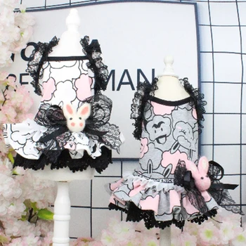 Pet Dog Dress Cute Rabbit Decorate Lace Sling Dress Summer Princess Puppy Clothes Wedding Tutu Dog Dress Chihuahua Poodle
Pet Dog Dress Cute Rabbit Decorate Lace Sling Dress Summer Princess Puppy Clothes Wedding Tutu Dog Dress Chihuahua Poodle