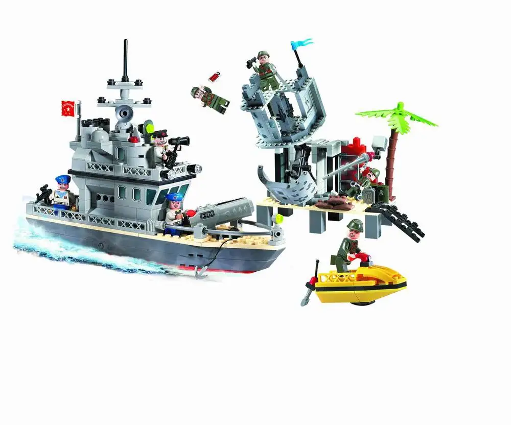 Without original box No.819 Fort of theisland Enlighten Building Block Set,3D Construction Toys, Educational toy for Children
Without original box No.819 Fort of theisland Enlighten Building Block Set,3D Construction Toys, Educational toy for Children