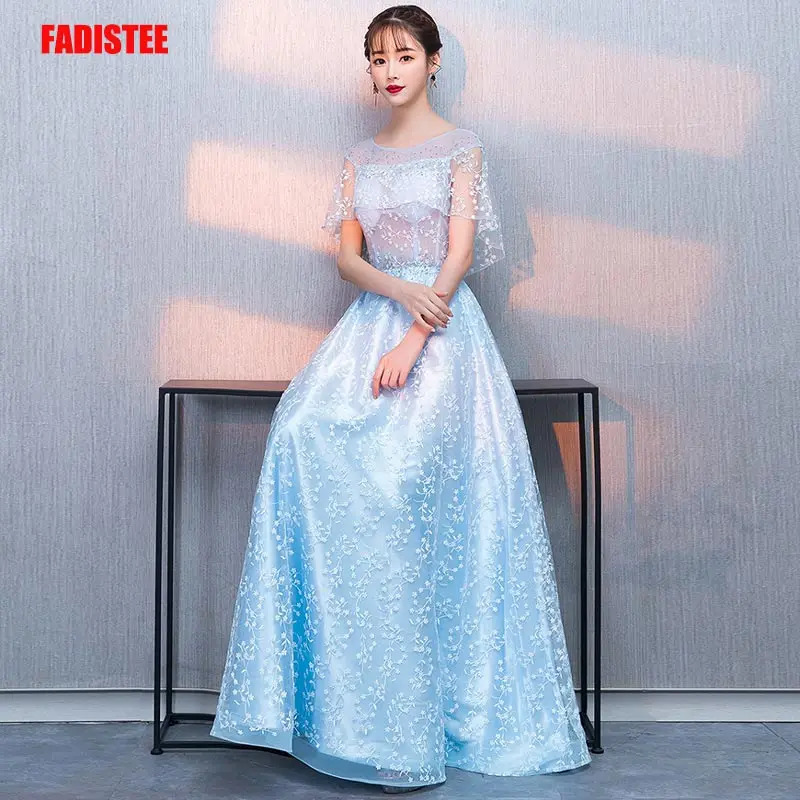 FADISTEE New arrival evening elegant prom dresses Vestido de Festa gown Robe De Soiree lace A-line O-neck crystal sleeveless
FADISTEE New arrival evening elegant prom dresses Vestido de Festa gown Robe De Soiree lace A-line O-neck crystal sleeveless
