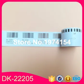 5 Rolls P-Touch Brother DK-22205 Label Compatible QL-710 Etiketten 62mmx30.48M Continuous label 2-3/7" x100' DK-2205
5 Rolls P-Touch Brother DK-22205 Label Compatible QL-710 Etiketten 62mmx30.48M Continuous label 2-3/7" x100' DK-2205