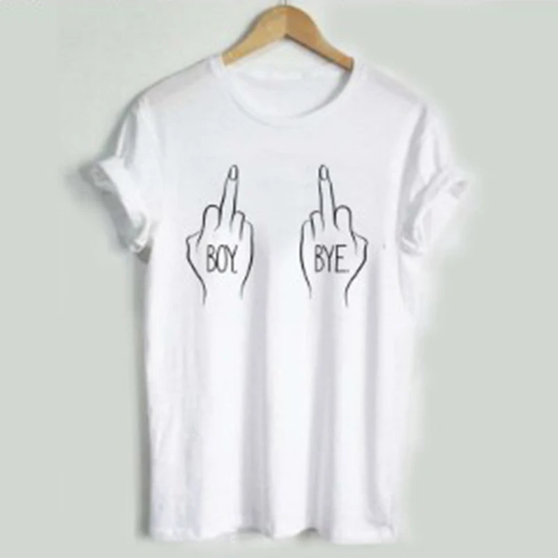 gesture boy bye Summer Women Men T Shirt Casual Funny Shirt For Lady Top Tee Hipster Female T-Shirt Tops
gesture boy bye Summer Women Men T Shirt Casual Funny Shirt For Lady Top Tee Hipster Female T-Shirt Tops