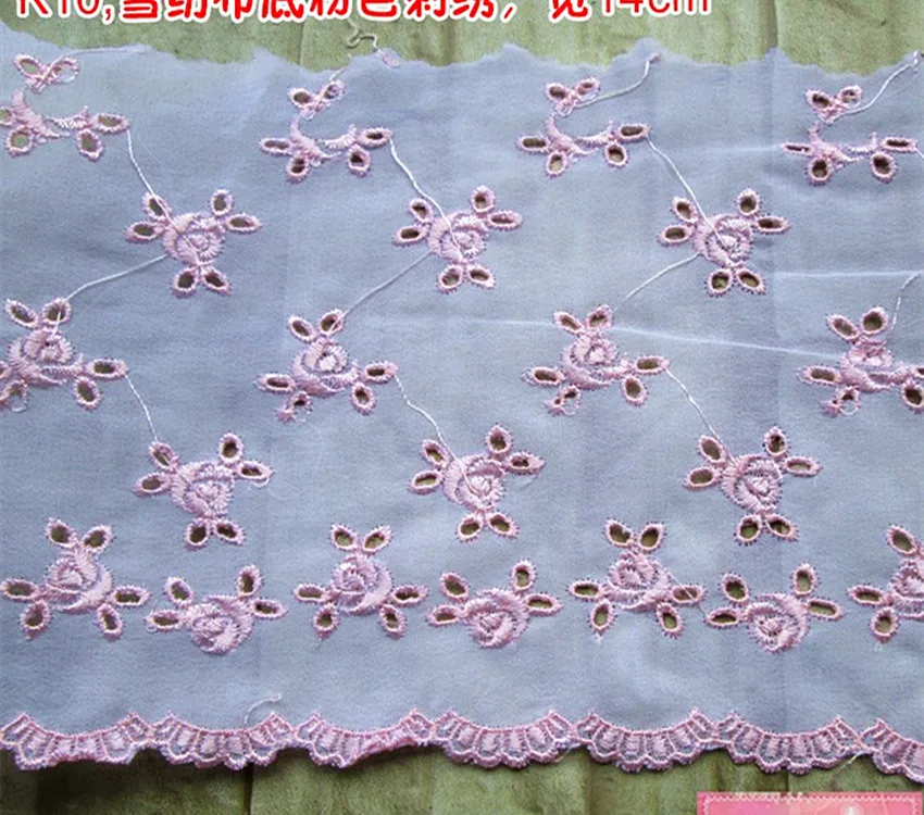 Wholesale Lot Pink flower Embroider lace trim diy sewing hair accesosy wedding doll dress 19cm
Wholesale Lot Pink flower Embroider lace trim diy sewing hair accesosy wedding doll dress 19cm
