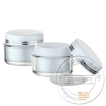 Wholesale,30G Cream Jar,Double silver lines,Plastic Cosmetic Container,Screw Cap,Empty Makeup Sub-bottling,Sample Mask Canister
Wholesale,30G Cream Jar,Double silver lines,Plastic Cosmetic Container,Screw Cap,Empty Makeup Sub-bottling,Sample Mask Canister