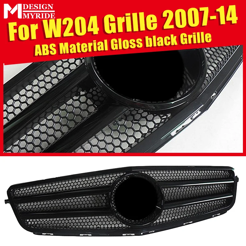 Direct Replacement For Mercedes C Class W204 C204 Sports C63 Look Grille Grills ABS Gloss Black C180 C180 C200 C250 C300 2007-14
Direct Replacement For Mercedes C Class W204 C204 Sports C63 Look Grille Grills ABS Gloss Black C180 C180 C200 C250 C300 2007-14