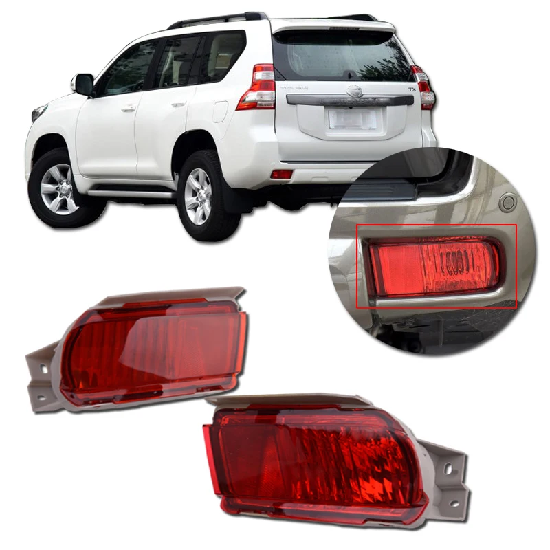 CAPQX 2PCS Rear Bumper fog Light Reflector lamp For LAND CRUISER PRADO LC150 GRJ150 2010 2011 2012 2013 2014 2015 81580-0G020
CAPQX 2PCS Rear Bumper fog Light Reflector lamp For LAND CRUISER PRADO LC150 GRJ150 2010 2011 2012 2013 2014 2015 81580-0G020