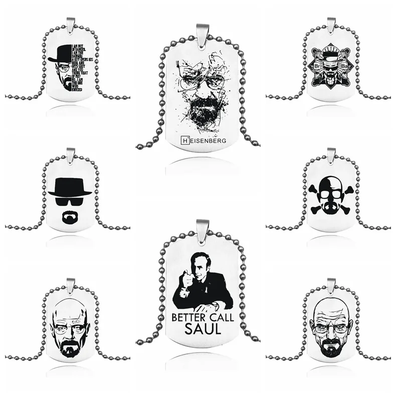 TV Jewelry Breaking Bad Necklace Chemical Symbol Br Ba Metal Heisenberg Pendant Choker Necklaces Charm Gift Men
TV Jewelry Breaking Bad Necklace Chemical Symbol Br Ba Metal Heisenberg Pendant Choker Necklaces Charm Gift Men