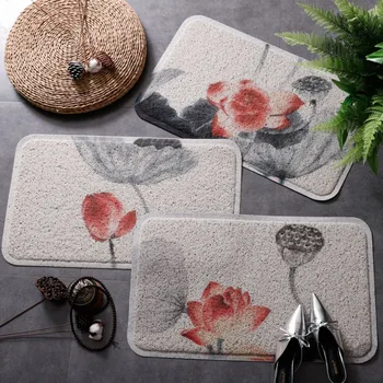 traditional lotus pvc coil floor mat hallway doormat carpet rug kitchen mat dust removal
traditional lotus pvc coil floor mat hallway doormat carpet rug kitchen mat dust removal