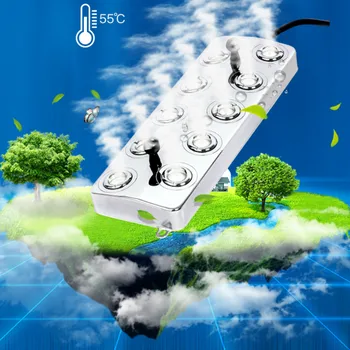 High Quality 10 Head 7000ml/h Nebulizer Cleaner Vaporizer Ultrasonic Mist Maker Fogger Air Humidifier Atomizer Diffuser
High Quality 10 Head 7000ml/h Nebulizer Cleaner Vaporizer Ultrasonic Mist Maker Fogger Air Humidifier Atomizer Diffuser