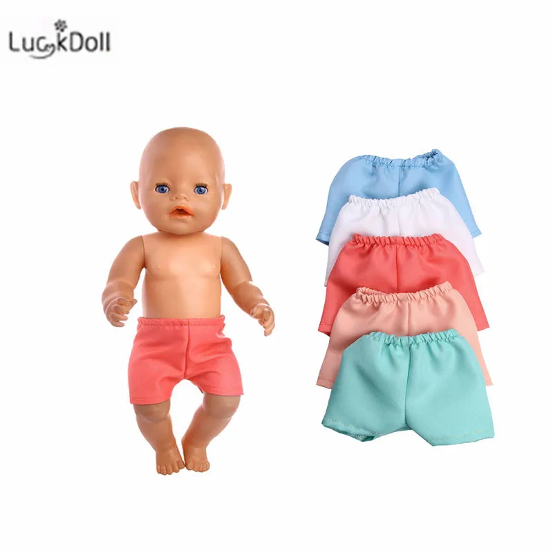 4 Color Summer Cute Shorts Fit 18 Inch American 43cm Baby Doll Clothes Accessories, The Best Christmas Gift For Children
4 Color Summer Cute Shorts Fit 18 Inch American 43cm Baby Doll Clothes Accessories, The Best Christmas Gift For Children