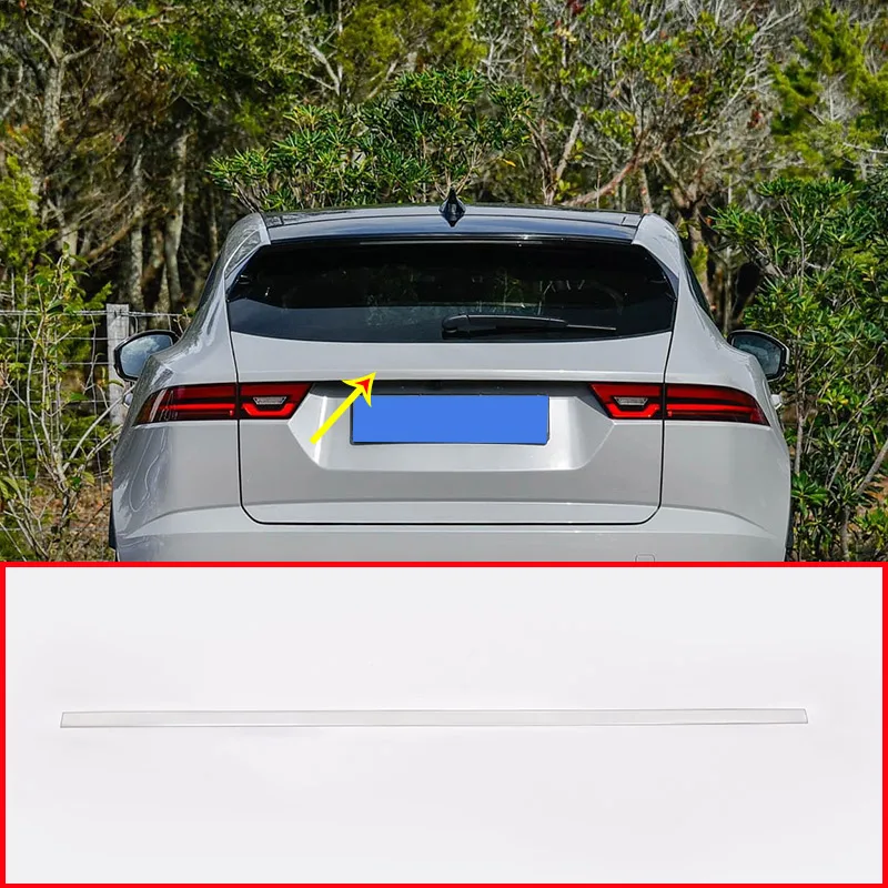 Нержавеющая сталь для Jaguar E-Pace подходит XF EPACE автомобиля хром Внешний Хвост
