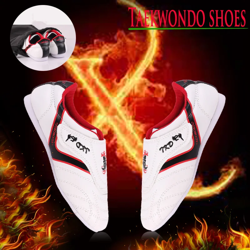 Taekwondo Shoes White Magic Sticker Breathable Sports Shoe For Kung Fu Wushu Karate Martial Art Wrestling Taichi Men Sneaker
Taekwondo Shoes White Magic Sticker Breathable Sports Shoe For Kung Fu Wushu Karate Martial Art Wrestling Taichi Men Sneaker