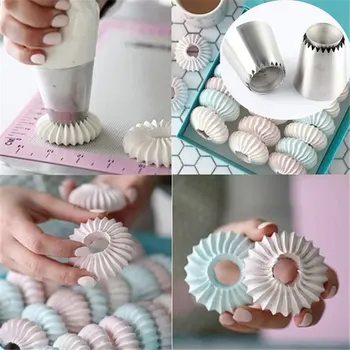Sultan Large tube 2Pcs Stainlessl Steel Pastry Russian Tip Nozzles Icing PipingCupcake Icing Piping Nozzles Baking Cake Tools
Sultan Large tube 2Pcs Stainlessl Steel Pastry Russian Tip Nozzles Icing PipingCupcake Icing Piping Nozzles Baking Cake Tools