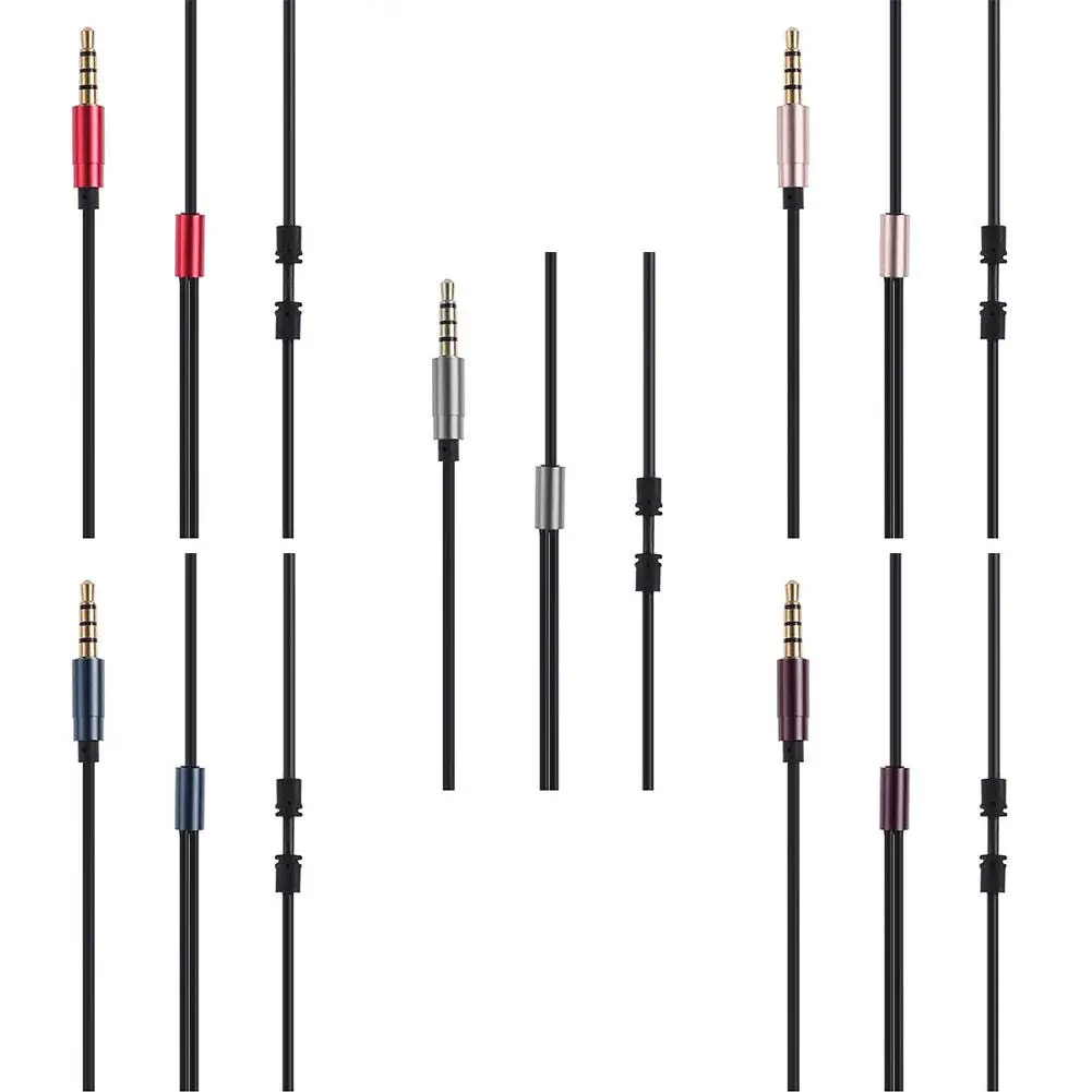 2019 New 1.25m Male 3.5mm Jack 4-pole Audio Earphones Cable Wire for DIY Replacement
2019 New 1.25m Male 3.5mm Jack 4-pole Audio Earphones Cable Wire for DIY Replacement