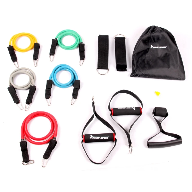 five color double-resistance bands multifunction resistance bands suspension kit strength training rally latex resistance bands
five color double-resistance bands multifunction resistance bands suspension kit strength training rally latex resistance bands