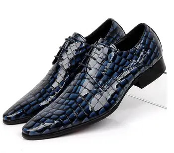 Dress shoes men genuine leather lace up smart casual shoes stone pattern plaid dark blue med heel height increasing moccasins
Dress shoes men genuine leather lace up smart casual shoes stone pattern plaid dark blue med heel height increasing moccasins
