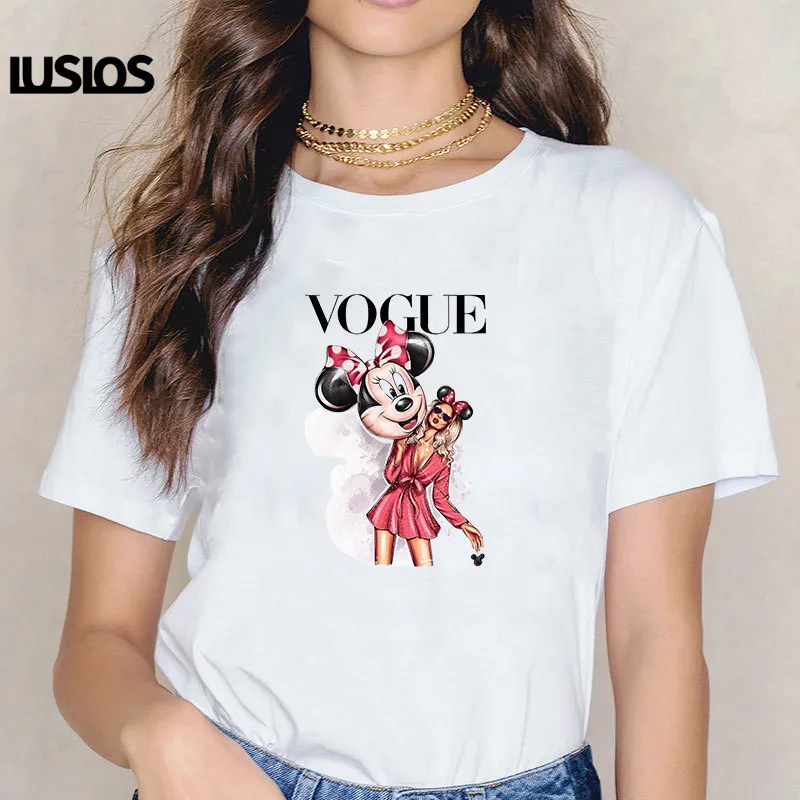 LUSLOS Mouse T Shirt Cute Women Tshirt Tops White Tee Shirts Summer Short Sleeve Top Lady T-shirt Casual Streetwear Woman Tees
LUSLOS Mouse T Shirt Cute Women Tshirt Tops White Tee Shirts Summer Short Sleeve Top Lady T-shirt Casual Streetwear Woman Tees