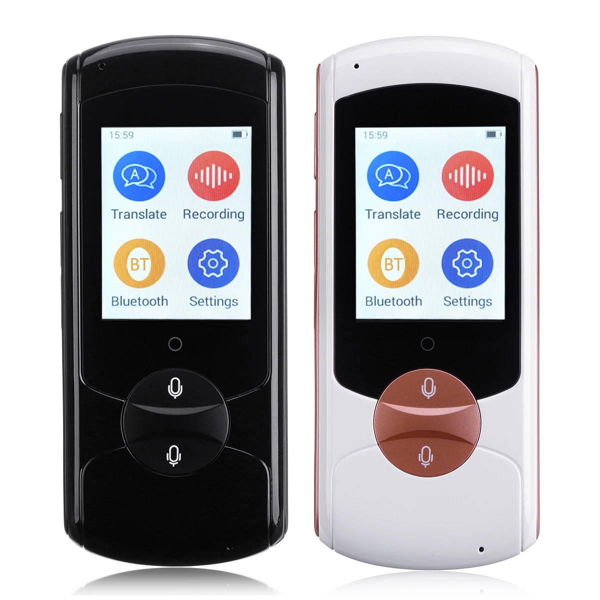 Instant Smart Voice Translator Real Time WiFi 2.0 inch Touching Screen 41 Languages Learning Russian Language for Outdoor
Instant Smart Voice Translator Real Time WiFi 2.0 inch Touching Screen 41 Languages Learning Russian Language for Outdoor