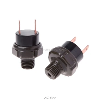 Air Compressor Tank Pressure Control Switch Control Valve 1/4" NPT End Black Auto Pressure Switches 90-120 / 120~150 PSI
Air Compressor Tank Pressure Control Switch Control Valve 1/4" NPT End Black Auto Pressure Switches 90-120 / 120~150 PSI