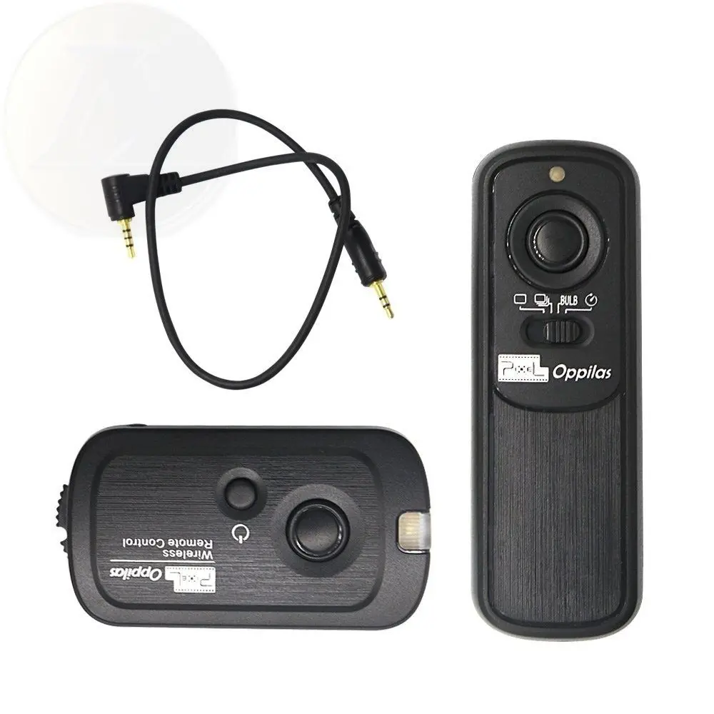 PIXEL RW-221/E3 Wireless Shutter Remote Control Release for Canon EOS 1300D/1100D/1000D/750D/700D/650D/600D/300D/60D/G10/G11/G12
PIXEL RW-221/E3 Wireless Shutter Remote Control Release for Canon EOS 1300D/1100D/1000D/750D/700D/650D/600D/300D/60D/G10/G11/G12