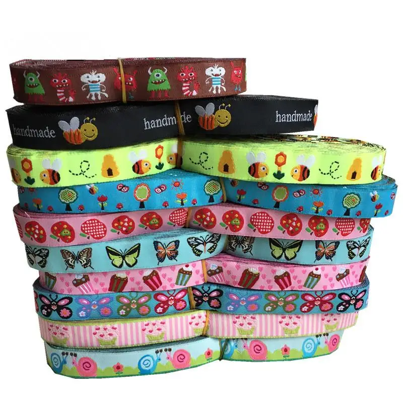 10 different colors 2019 NEW 5/8 " (16 mmx5yards) Polyester Woven Jacquard Ribbon with Love anchor clock pattern For Dog Collar
10 different colors 2019 NEW 5/8 " (16 mmx5yards) Polyester Woven Jacquard Ribbon with Love anchor clock pattern For Dog Collar