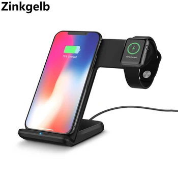 Wireless Charger for iPhone XS Max 2 in 1 10W Desktop Qi Fast Charge Wireless Charging Station Stand Holder for Apple Watch 3 2
Wireless Charger for iPhone XS Max 2 in 1 10W Desktop Qi Fast Charge Wireless Charging Station Stand Holder for Apple Watch 3 2