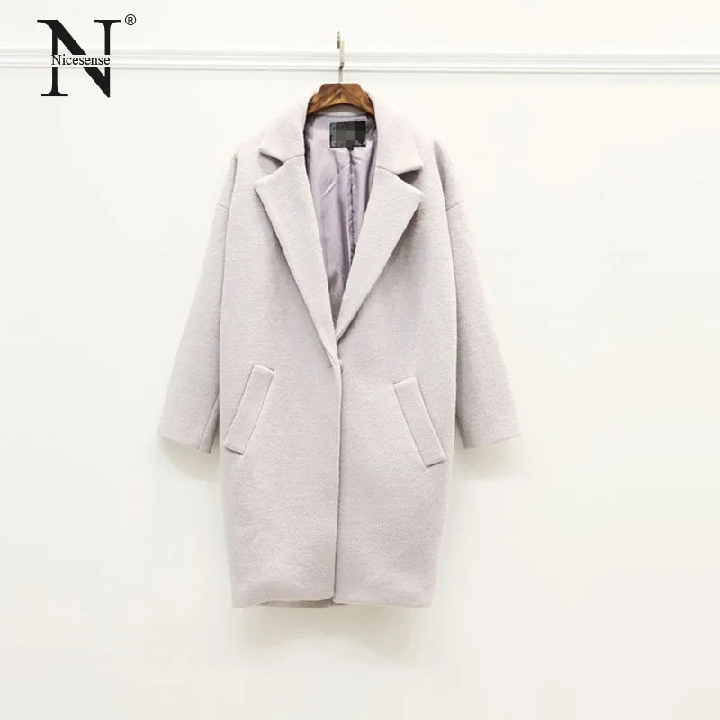 Nicesense sobretudo casaco feminino abrigo mujer invierno 2019 winter autumn wool coat outwear full sleeve warm manteau femme
Nicesense sobretudo casaco feminino abrigo mujer invierno 2019 winter autumn wool coat outwear full sleeve warm manteau femme