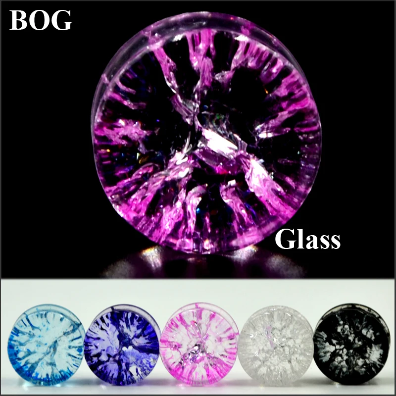 BOG-Crack Ear Expander Body Piercing Jewelry 1 Pair Organic Shattered Quartz Stone Ear Saddle Plugs Double Flared Tunnel Gauges
BOG-Crack Ear Expander Body Piercing Jewelry 1 Pair Organic Shattered Quartz Stone Ear Saddle Plugs Double Flared Tunnel Gauges
