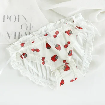 Sweet fruit party waist bigger sizes sexy lace underwear cotton crotch lady briefs thin girl pants string culotte femme stringi
Sweet fruit party waist bigger sizes sexy lace underwear cotton crotch lady briefs thin girl pants string culotte femme stringi