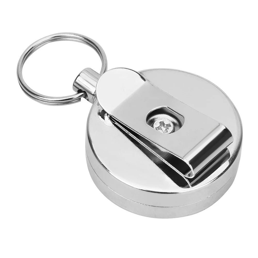 DIYWORK Key Chain Ring Clip Portable Anti-theft Keychain 60cm Wire rope Extendable Metal Wire Pull Keyring Retracting
DIYWORK Key Chain Ring Clip Portable Anti-theft Keychain 60cm Wire rope Extendable Metal Wire Pull Keyring Retracting