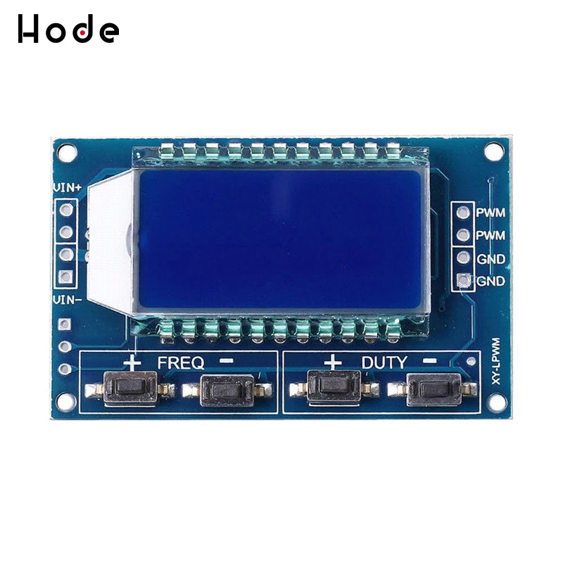Signal Generator PWM Pulse Frequency Duty Cycle Adjustable Module LCD Display 1Hz-150Khz 3.3V-30V PWM Board Module
Signal Generator PWM Pulse Frequency Duty Cycle Adjustable Module LCD Display 1Hz-150Khz 3.3V-30V PWM Board Module
