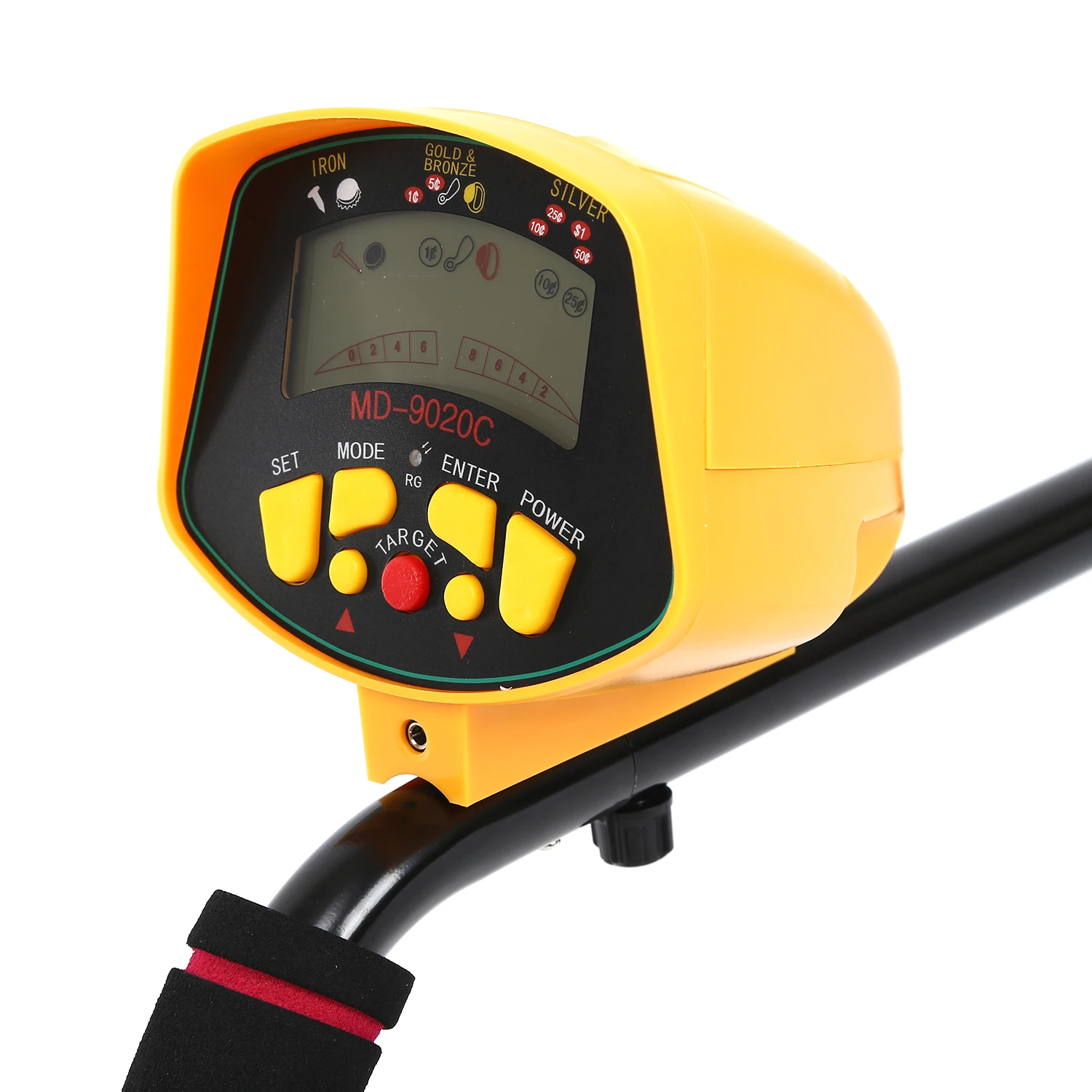Professional Underground Metal Detector MD9020C metal-detector High Sensitivity LCD Display Treasure Gold Hunter Finder Scanner
Professional Underground Metal Detector MD9020C metal-detector High Sensitivity LCD Display Treasure Gold Hunter Finder Scanner