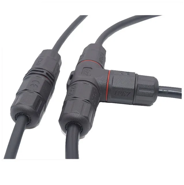 2 Pin 3 Pin T LED Waterproof Quick electrical Cable Wire Connector Cable Plug Adapter Screw locking Cable Industrial DC 12V 220V
2 Pin 3 Pin T LED Waterproof Quick electrical Cable Wire Connector Cable Plug Adapter Screw locking Cable Industrial DC 12V 220V