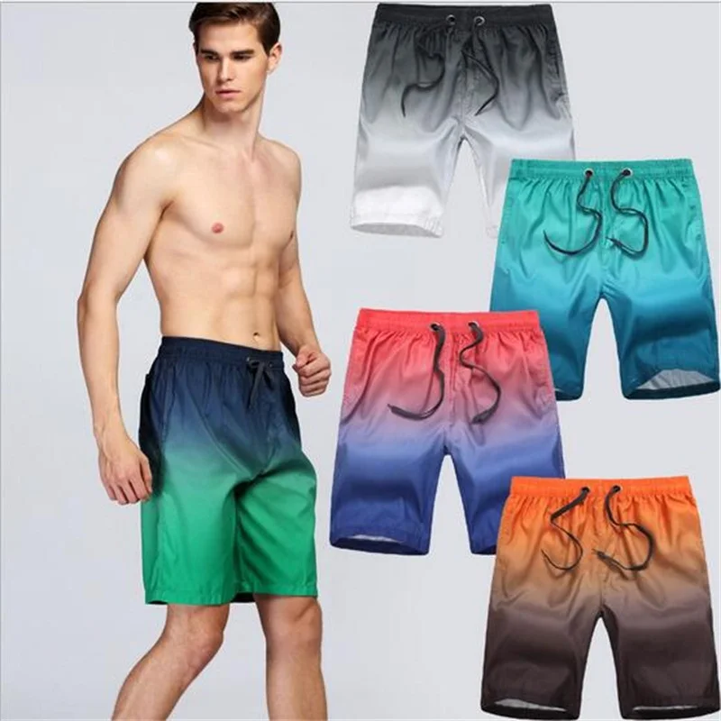 Wholesale Gradient color Quick-Drying Beach Shorts Men's Surf Short Pants Swim Beachwear
Wholesale Gradient color Quick-Drying Beach Shorts Men's Surf Short Pants Swim Beachwear