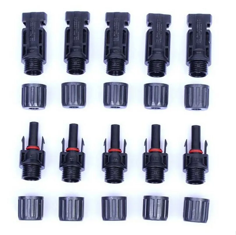 5 pair a lot MC 4 Solar PV cable connector Solar Wire Panel Connectors Protection Degree IP67
5 pair a lot MC 4 Solar PV cable connector Solar Wire Panel Connectors Protection Degree IP67