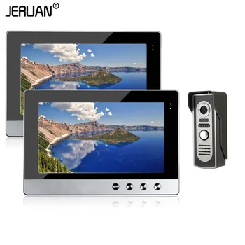 JERUAN Home safety system 10 inch Video DoorPhone Intercom System Kit Set + 2 Monitor + Night Vision Outdoor Camera In Stock
JERUAN Home safety system 10 inch Video DoorPhone Intercom System Kit Set + 2 Monitor + Night Vision Outdoor Camera In Stock