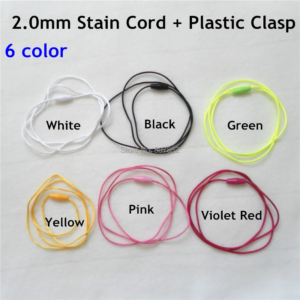 (6 color) 10pcs 2mm Satin Cord with Plastic Breakaway Clasps for Silicone Baby Teething Pendant Chewing Necklace Bracelet
(6 color) 10pcs 2mm Satin Cord with Plastic Breakaway Clasps for Silicone Baby Teething Pendant Chewing Necklace Bracelet