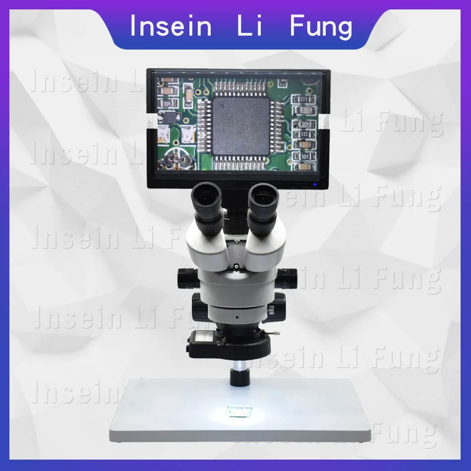 2019 New 38MP 60FPS 1080P 2K HDMI Trinocular Synchronous Focus Stereo Microscope 3.5X-90X 10.1-inch IPS Monitor Phone PCB Repair
2019 New 38MP 60FPS 1080P 2K HDMI Trinocular Synchronous Focus Stereo Microscope 3.5X-90X 10.1-inch IPS Monitor Phone PCB Repair