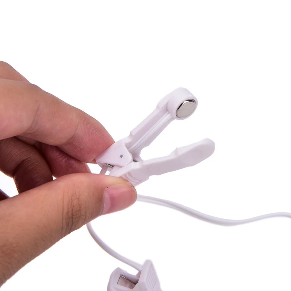 2017 1Pc Electrode Lead Wires Connecting Cables with 2 Ear Clips for Digital TENS Therapy Machine Massager 2.5mm Plug
2017 1Pc Electrode Lead Wires Connecting Cables with 2 Ear Clips for Digital TENS Therapy Machine Massager 2.5mm Plug