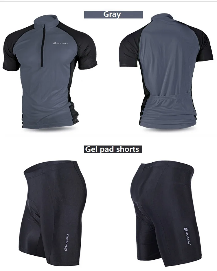 cyling jersey and gel pad shorts NJ601NS355 (13)