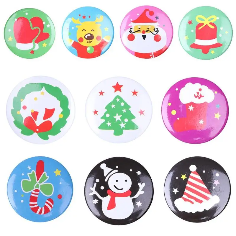 Unisex Christmas Xmas Popular Cute Fashion Round Brooch for Christmas Color Pin Brooches Styling
Unisex Christmas Xmas Popular Cute Fashion Round Brooch for Christmas Color Pin Brooches Styling