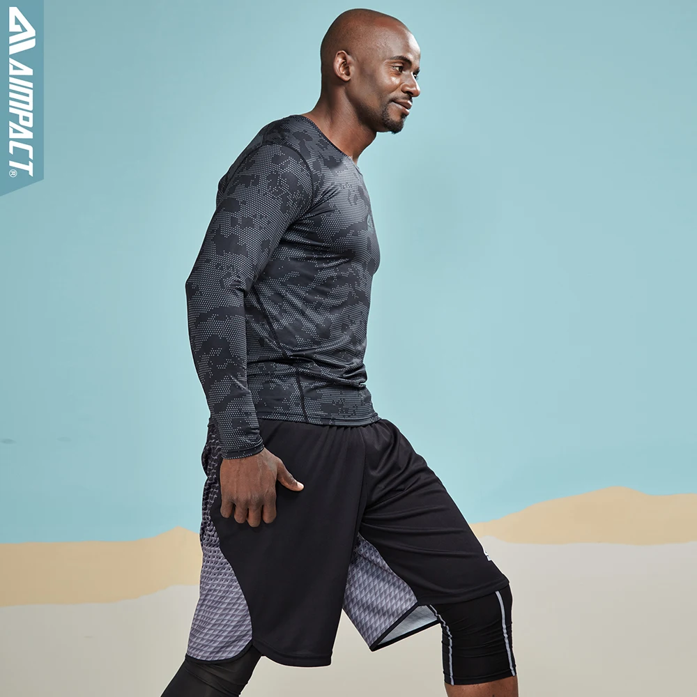 AIMPACT Mens Long Sleeve Shirts AM3012 (8)