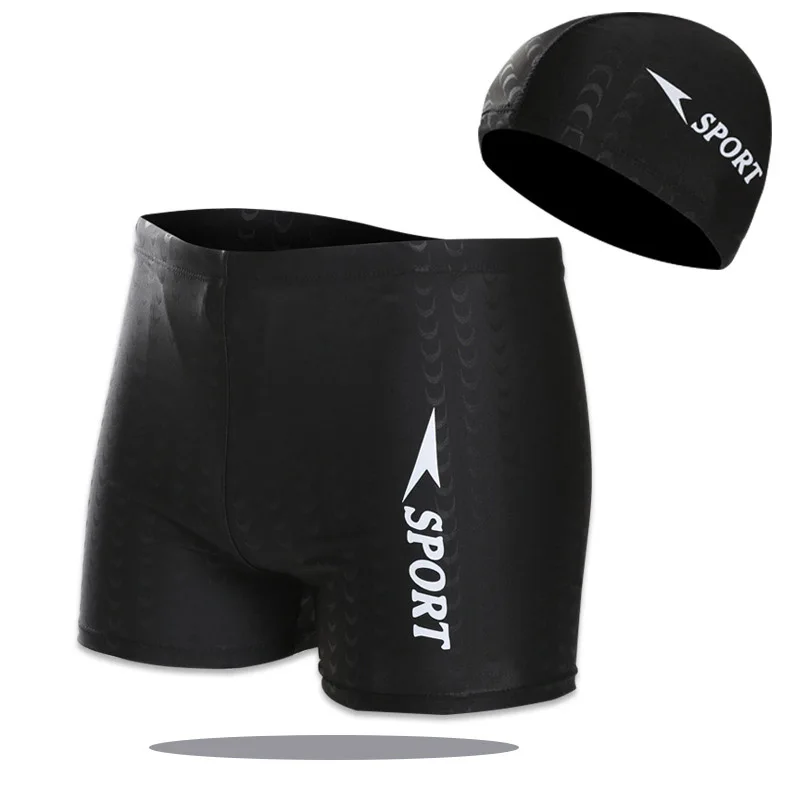 Men's swimming trunks With Swimming Hat Surfing Short Swimwear Sharkskin Drying Quickly Men Swimwear Boxers Swimsuit Sunga
Men's swimming trunks With Swimming Hat Surfing Short Swimwear Sharkskin Drying Quickly Men Swimwear Boxers Swimsuit Sunga
