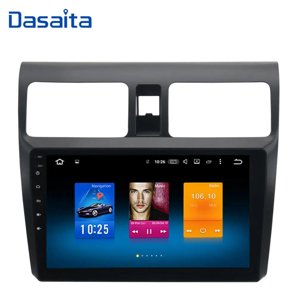 10.2" HD Digital Touch Screen Bluetooth GPS Navigator 2 Din Car Stereo for Suzuki Swift 2005-2010 with Octa Core 2GB/4GB+32G
10.2" HD Digital Touch Screen Bluetooth GPS Navigator 2 Din Car Stereo for Suzuki Swift 2005-2010 with Octa Core 2GB/4GB+32G