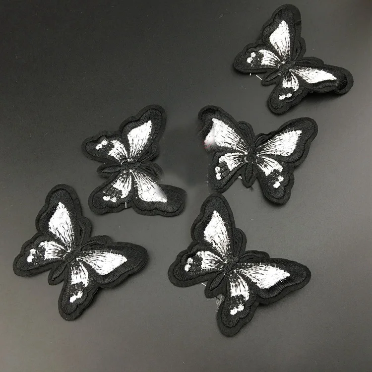 10pcs 5.5x7cm wide black white butterflies pocket embroidered appliques patches za4qws free ship
10pcs 5.5x7cm wide black white butterflies pocket embroidered appliques patches za4qws free ship