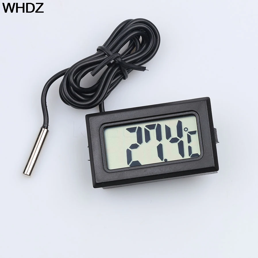 Mini Digital LCD Temperature Thermometer Probe Fridge Freezer Thermometer for Refrigerator with 1 meter wire
Mini Digital LCD Temperature Thermometer Probe Fridge Freezer Thermometer for Refrigerator with 1 meter wire