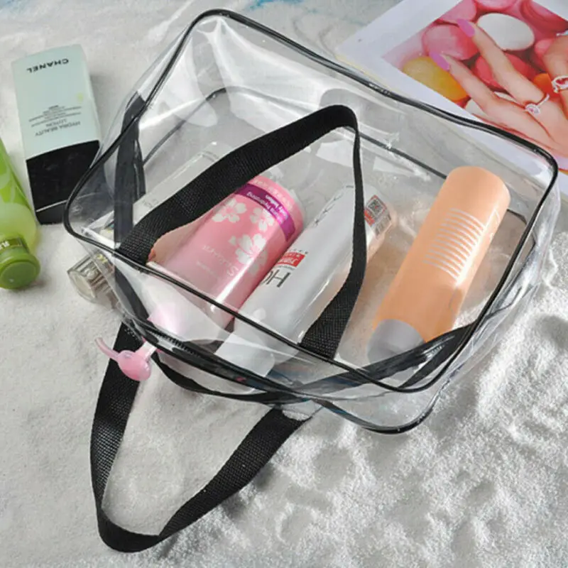 1PC PVC Transparent Zipper Cosmetic Bag For Women Travel Waterproof Wash Toiletry Bags Travel Makeup Organizer Case
1PC PVC Transparent Zipper Cosmetic Bag For Women Travel Waterproof Wash Toiletry Bags Travel Makeup Organizer Case