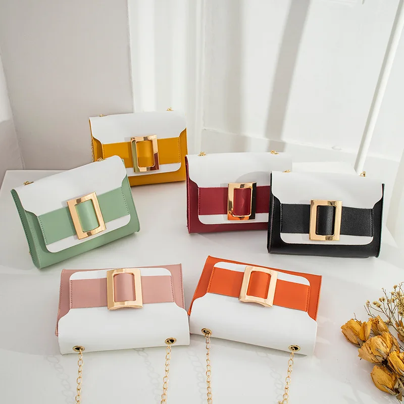 Fashion Contrasting Color Hardware Bag 2019 Summer New Versatile Chain Mobile Phone Change Shoulder Handbag Bags & Shoes
Fashion Contrasting Color Hardware Bag 2019 Summer New Versatile Chain Mobile Phone Change Shoulder Handbag Bags & Shoes