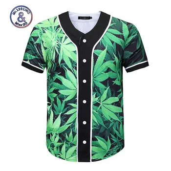 3D Short-sleeved Baseball Uniform Green Linen Digital Print Short T Single-breasted Cardigan Baseball Shirt
3D Short-sleeved Baseball Uniform Green Linen Digital Print Short T Single-breasted Cardigan Baseball Shirt